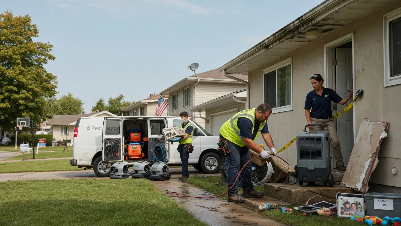 Water Damage Restoration in Canton, MA near me